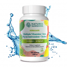 Вітазаврики - Жувальні вітаміни для дітей (Children's Chewable Vitamins) 120 капс.