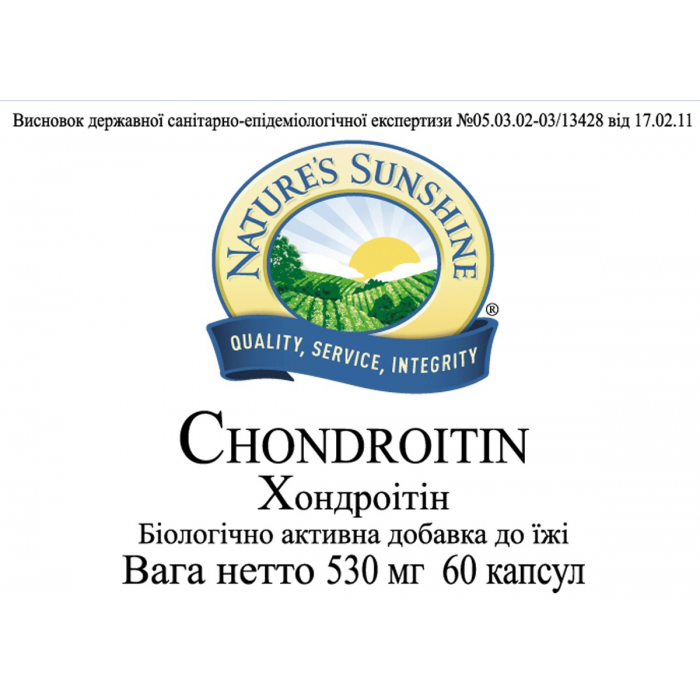 Хондроитин (Chondroitin) 60 капс. NSP