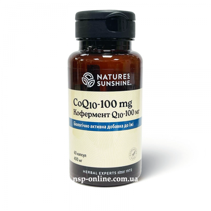 Кофермент Q10 Плюс 100 мг (CoQ10 Plus 100 mg) 60 капс. NSP