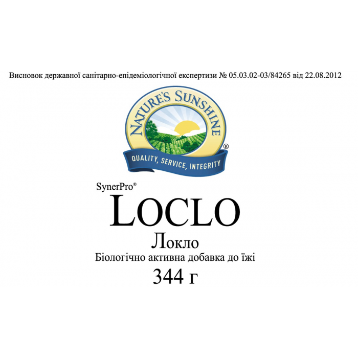 Локло (Клітковина (Loclo) 344 г NSP